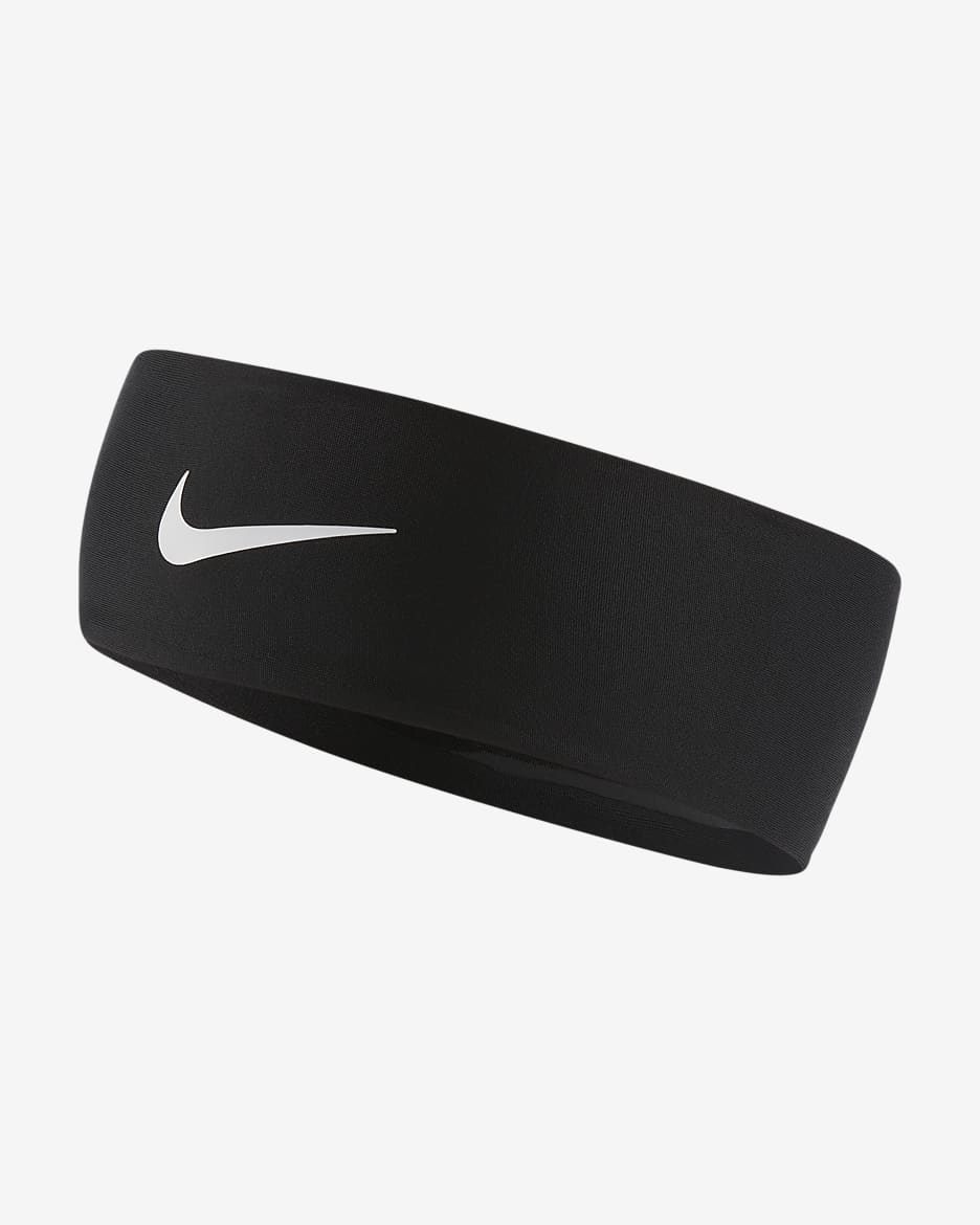 Nike fury headband white best sale